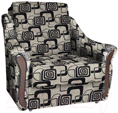 Кресло-кровать Асмана Виктория (рогожка кубики коричневые)