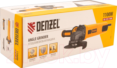 Изображение товара Угловая шлифовальная машина Denzel AG125-1100 / 26906