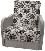 Кресло-кровать Асмана Виктория-1 (рогожка вензель коричневый/рогожка бежевый) - 
