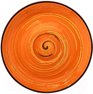 Блюдце Wilmax WL-669339/A (оранжевый)