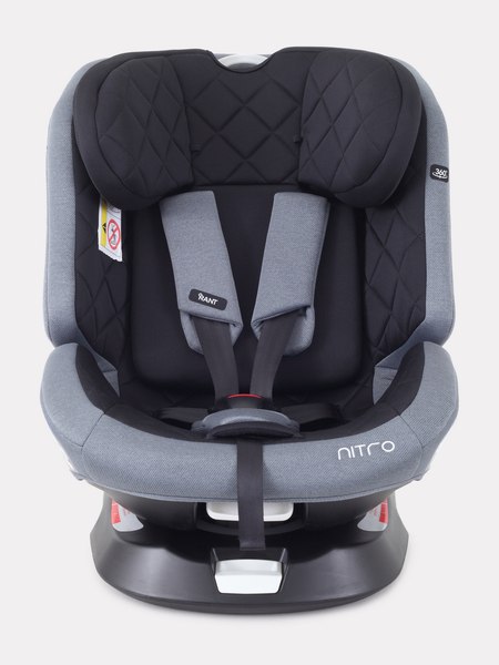 Автокресло Rant Nitro Isofix / UB619 (серый/черный)