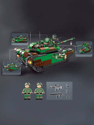 Конструктор Woma Основной боевой танк Леклерк / C0877