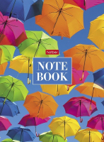 

Записная книжка Hatber, Яркие зонтики / 160ББL6В1_26086