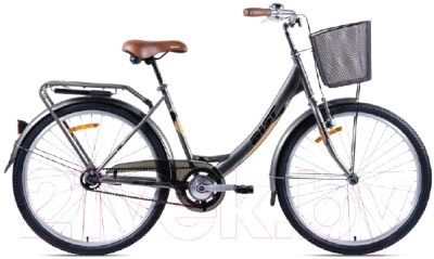 Велосипед AIST Jazz 1.0 26 2022 (18, коричневый)