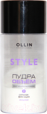 Текстурирующая пудра для волос Ollin Professional Style для прикорневого объема волос сильной фиксации (10г)