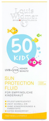 Крем солнцезащитный Louis Widmer Флюид Детский UV50+ (100мл)