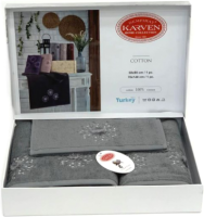 

Набор полотенец Karven, Kardelen махра 50x90/70x140/30x50 / HS1677v3