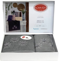 

Набор полотенец Karven, Kardelen махра 50x90/70x140 / HS1676v3