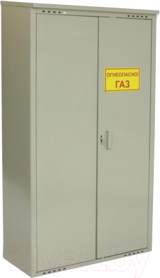 Шкаф для газового баллона Петромаш Slkptr27 (2x50л, серый)