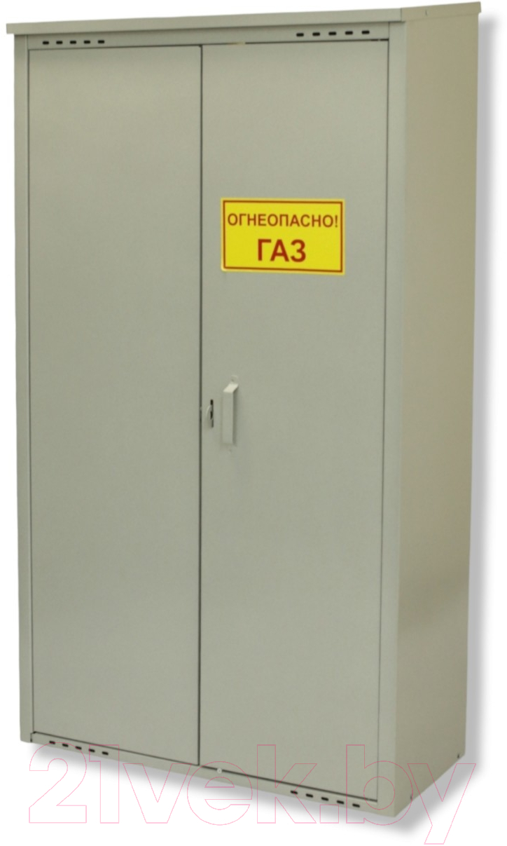 Шкаф для газового баллона Петромаш Slkptr27 (2x50л, серый) — фото 12