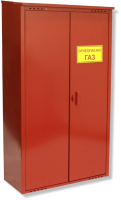 Шкаф для газового баллона Петромаш Slkptr24 (2x50л, красный) - 