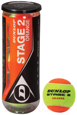 Набор теннисных мячей DUNLOP Stage 2 / 622DN602205
