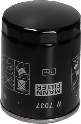 

Масляный фильтр Mann-Filter, W7037