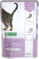 Влажный корм для кошек Nature's Protection Cat With Fish Intestinal Health / KIK45194 (100г) - 