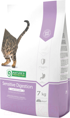 Сухой корм для кошек Nature's Protection Sensitive Digestion / NPS24352 (7кг)