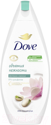 Гель для душа Dove Фисташковый крем и магнолия (250мл)