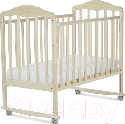Детская кроватка СКВ 120115-5 (береза снежная)