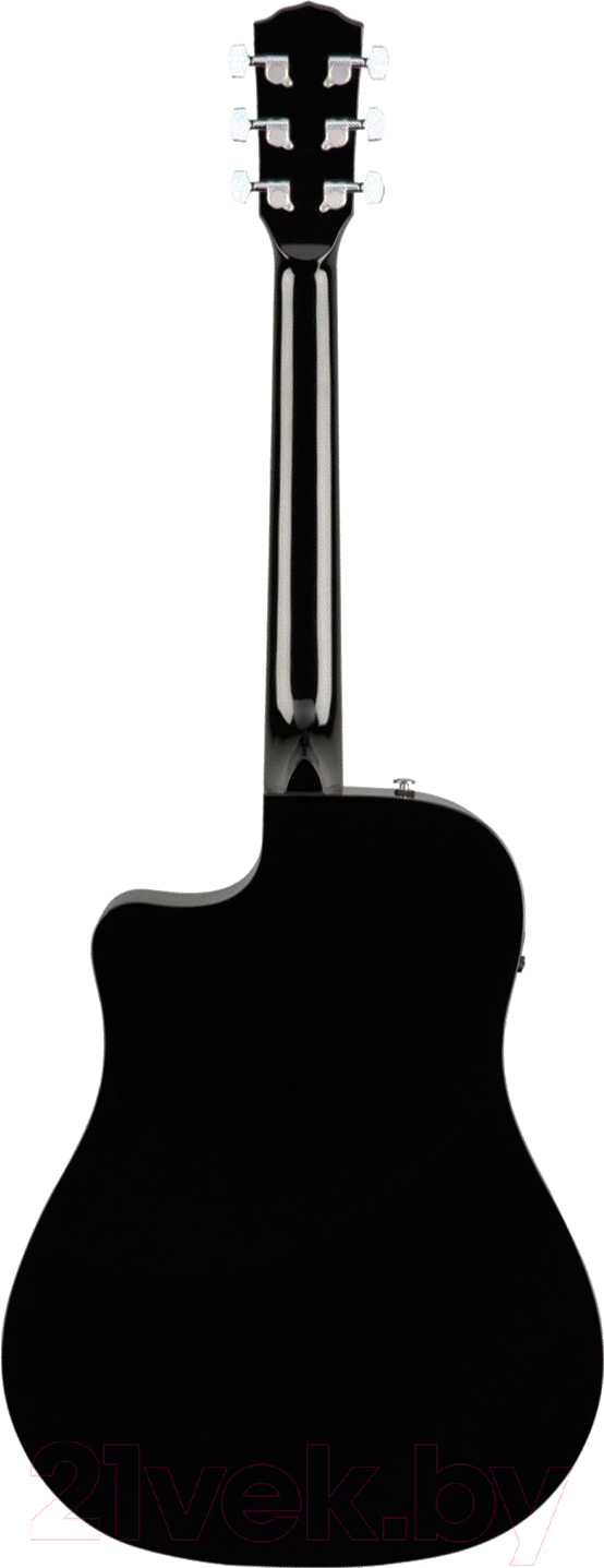 Акустическая гитара Fender CD-60SCE (Black) — фото 2