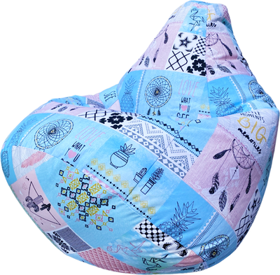 

Бескаркасное кресло, Груша Мега XXXL Г3.4-129