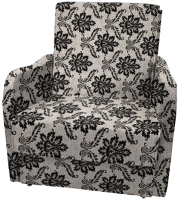 Кресло-кровать Асмана Виктория-1 (рогожка вензель коричневый) - 