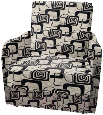 Кресло-кровать Асмана Виктория-1 (рогожка кубики коричневые)