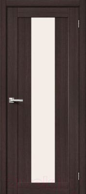 Дверь межкомнатная el'Porta Эко Порта-25 70x200 (Wenge Veralinga/Magic Fog)