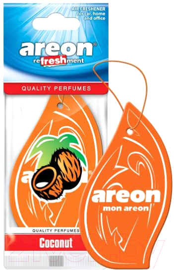 Ароматизатор автомобильный Areon Refreshment Coconut / MKS01
