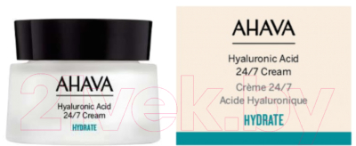 Крем для лица Ahava Hyaluronic Acid с гиалуроновой кислотой 24/7 (50мл)