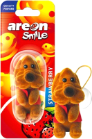 Ароматизатор автомобильный Areon Smile Blister Toy Strawberry / ASB04 - 