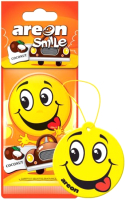 

Ароматизатор автомобильный Areon, Smile Dry Coconut / ASD20