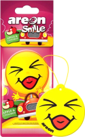 

Ароматизатор автомобильный Areon, Smile Dry Apple & Cinnamon / ASD24