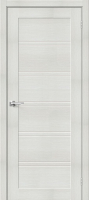 Дверь межкомнатная el'Porta Эко Порта-28 60x200 (Bianco Veralinga/Magic Fog) - 