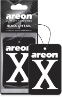 Ароматизатор автомобильный Areon X Black Crystal / XV02A - 