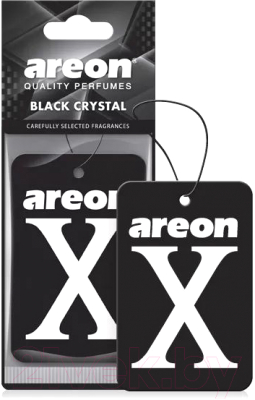 Ароматизатор автомобильный Areon X Black Crystal / XV02A