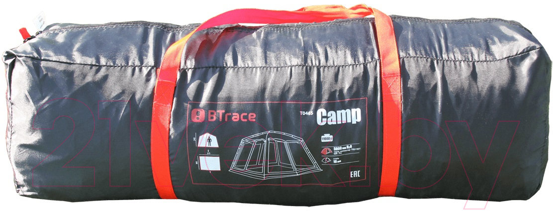 Туристический шатер BTrace Camp / T0465 (зеленый/бежевый) — фото 5