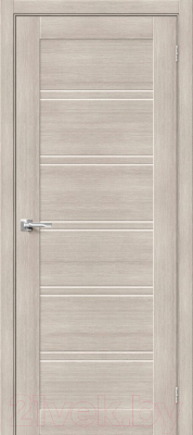 Дверь межкомнатная el'Porta Эко Порта-28 90x200 (Cappuccino Veralinga/Magic Fog)