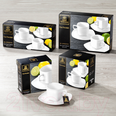 Набор для чая/кофе Wilmax WL-993003/4C