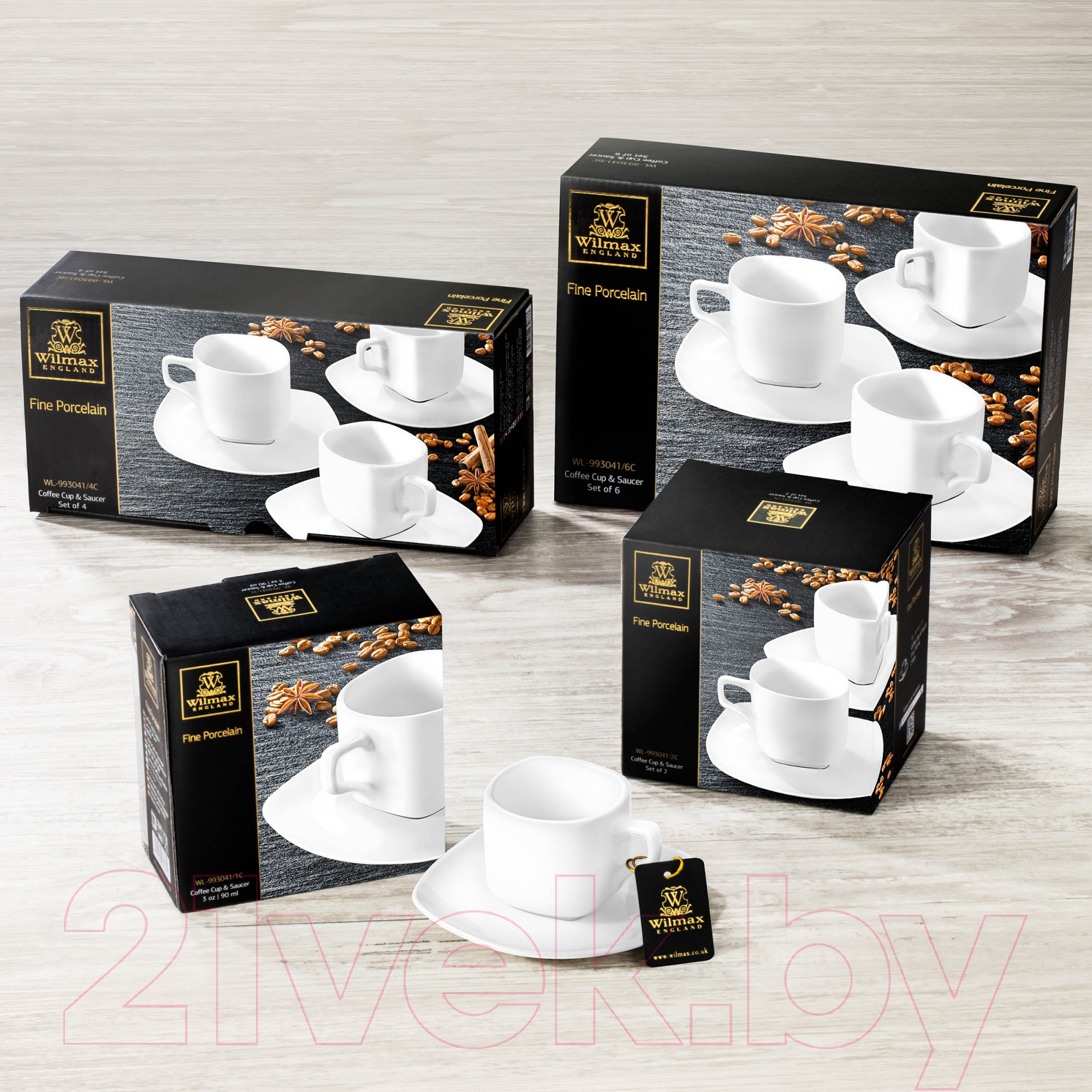 Набор для чая/кофе Wilmax WL-993041/4C