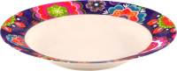 Тарелка столовая глубокая Fissman Purpur 8962 (бамбук) - 