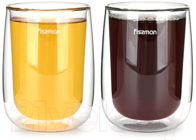 Набор стаканов для горячих напитков Fissman Bonbon 6448 (2шт)