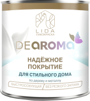 Эмаль DeAroma Быстросохнущая (800г, белый) - 