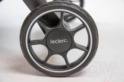 Детская прогулочная коляска Leclerc Hexagon / HEX001CB (Black)