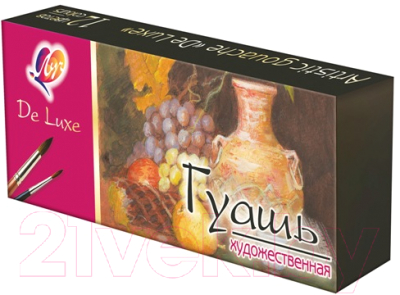 Изображение товара Гуашь ЛУЧ Люкс / 14С1038-08 (12цв)