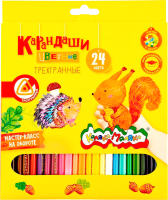 Набор цветных карандашей Каляка-Маляка КТКМ24 (24цв) - 