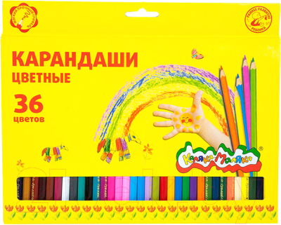 Набор цветных карандашей Каляка-Маляка ККМ36 (36цв)