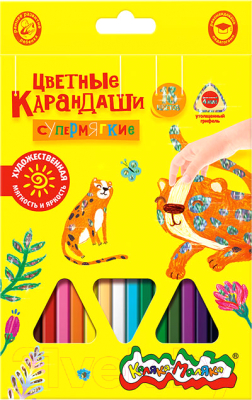 Набор цветных карандашей Каляка-Маляка КМКМ18 (18цв)