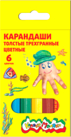 Набор цветных карандашей Каляка-Маляка КТТКМ6 (6цв) - 