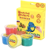 

Пластилин Каляка-Маляка, Шариковый крупнозернистый незастывающий / ПШККМ4-Н