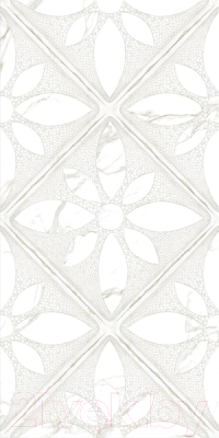 Декоративная плитка Beryoza Ceramica Alcazar Fresco белый (600x300)