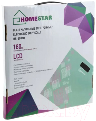 Напольные весы электронные HomeStar HS-6001D / 002959